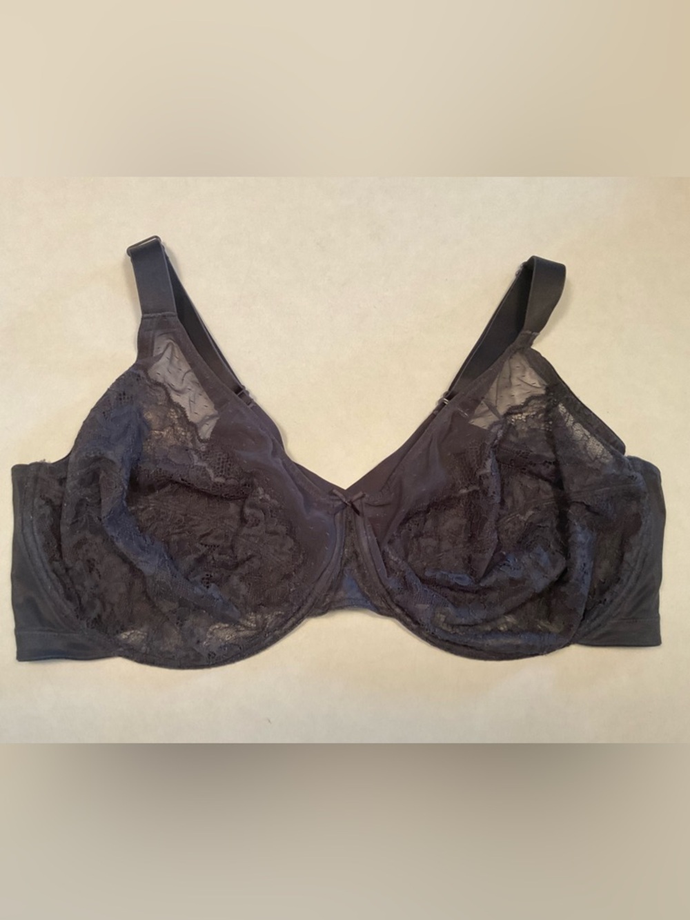 HSIA Plus Size Bras for Women Full Coverage Back Fat Underwire Unlined Bras Navy